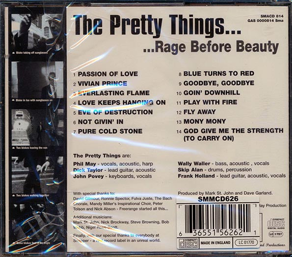 The Pretty Things - Rage Before Beauty (CD)