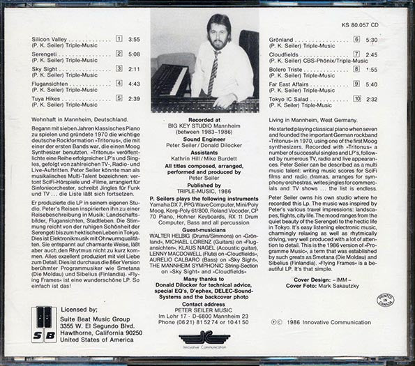 Peter Seiler - Flying Frames (CD)