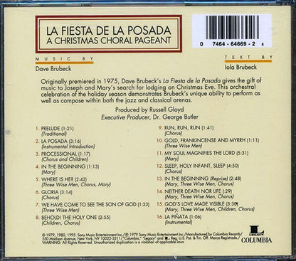 Dave Brubek - La Fiesta De La Posada - The Festival Of The Inn: A Christmas Choral Pageant (CD)