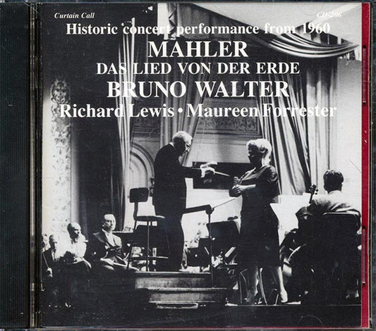Mahler, Bruno Walter, Richard Lewis, Maureen Forrester - Das Lied Von Der Erde (CD)