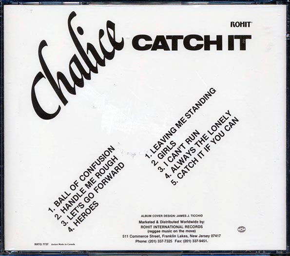 Chalice - Catch It (CD)