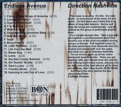 Endless Avenue - Direction Nashville (CD)