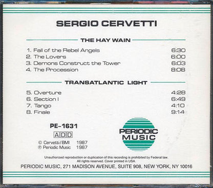 Sergio Cervetti - The Hay Wain (CD)