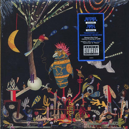 Butcher Brown, Tennishu, R4nd4zzo Bigb4nd - Triple Trey (ltd. ed.) (blue vinyl) (7", LP) - PureSound Records