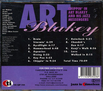 Art Blakey & The Jazz Messengers - Chippin' In (CD)