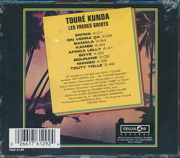 Toure Kunda - Les Freres Groits (CD)