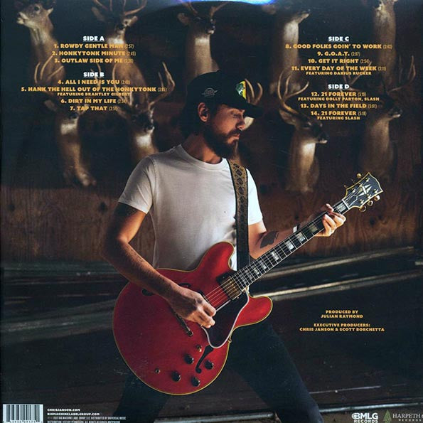 Chris Janson - The Outlaw Side Of Me (2xLP) (LP) - PureSound Records