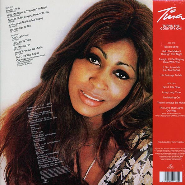 Tina Turner - Tina Turns Country On! (LP)
