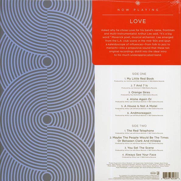 Love - Now Playing (LP) - PureSound Records