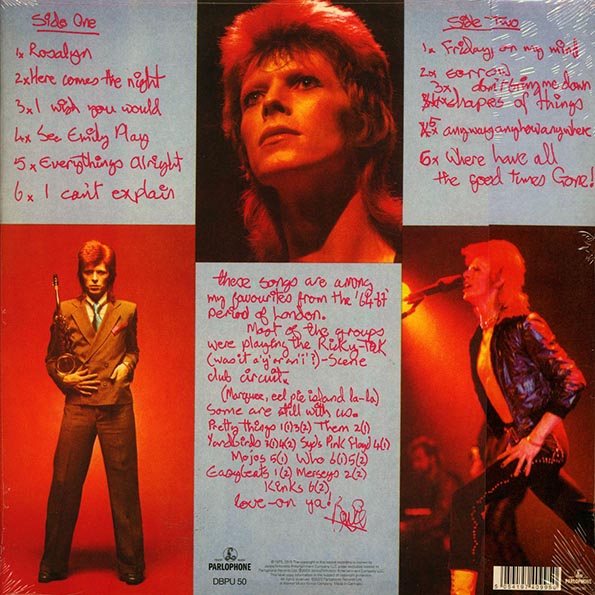 David Bowie - Pinups (LP) - PureSound Records