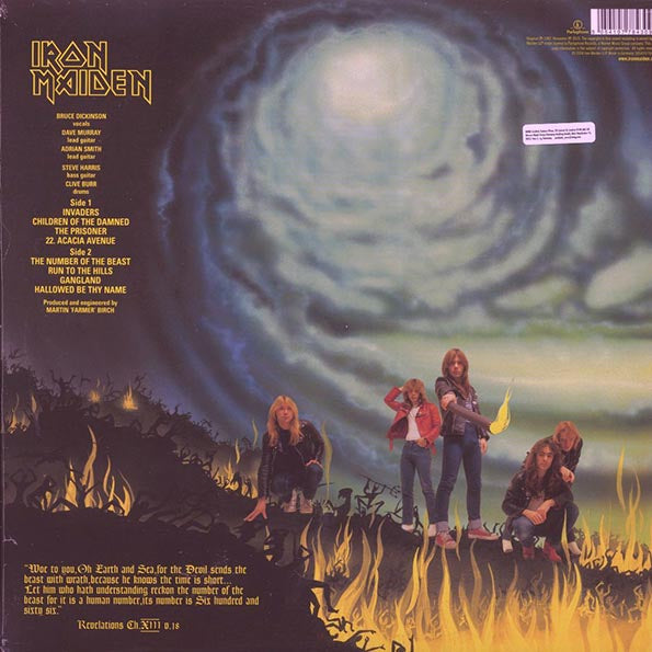 Iron Maiden - The Number Of The Beast (LP) - PureSound Records