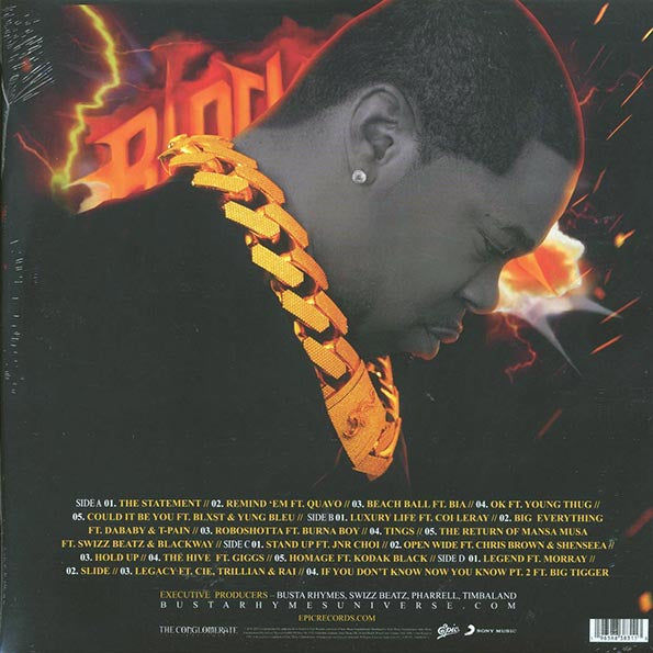 Busta Rhymes - Blockbusta (LP) - PureSound Records