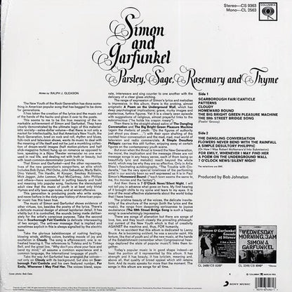 Simon & Garfunkel - Parsley, Sage, Rosemary And Thyme (LP)
