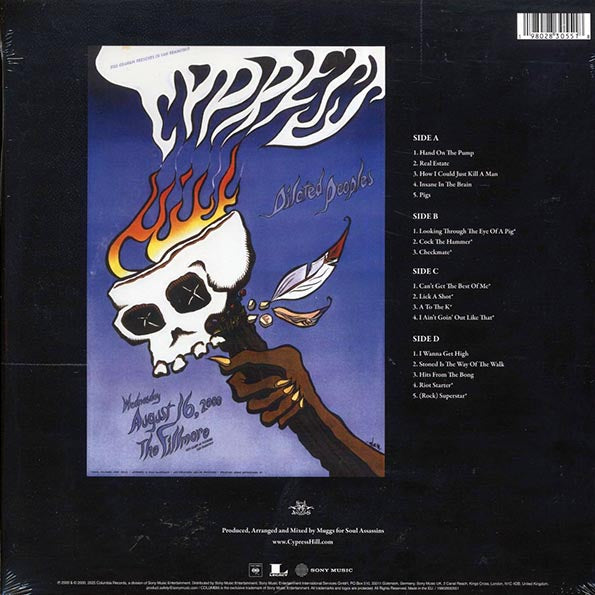 Cypress Hill - Live At The Fillmore (RSD 2025) (ltd. ed.) (ltd. ed.) (LP) - PureSound Records