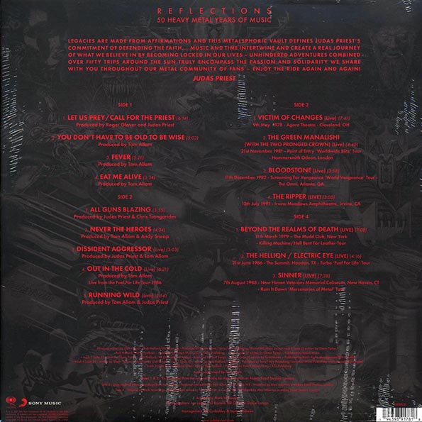 Judas Priest - 50 Heavy Metal Years Of Music (LP) - PureSound Records