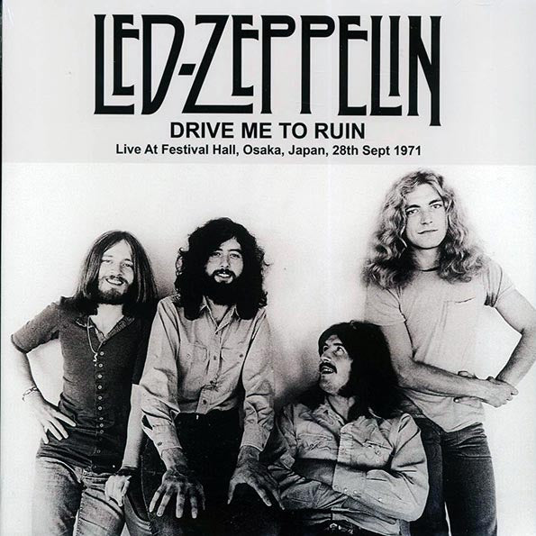 Led Zeppelin - Drive Me To Run: Live At Festival Hall, Osaka, Japan, 28th September 1971 (LP) - PureSound Records