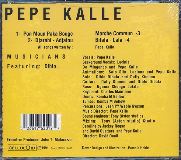 Pepe Kalle - Pon Moun Paka Bouge (CD)