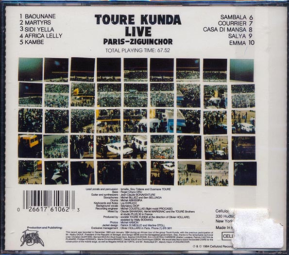 Toure Kunda - Live (CD)