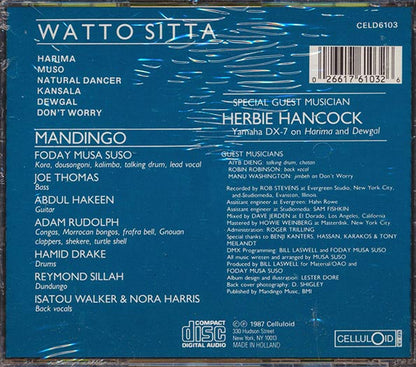 Mandingo, Foday Musa Suso - Watto Sitta (CD)