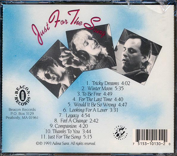 Adina Sara - Just For The Song (CD)