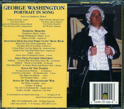 Douglas Jimerson - George Washington: Portrait In Song (CD)