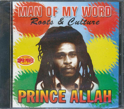 Prince Alla - Man Of My Word: Roots & Culture (CD)