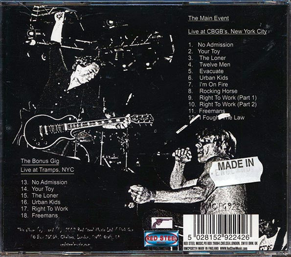 Chelsea - Metallic FO: Live At CBGS's (CD)