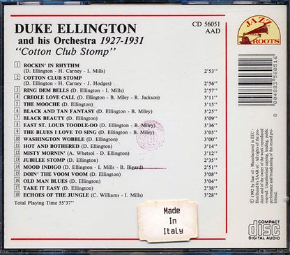Duke Ellington & His Orchestra - Cotton Club Stomp: 1927-1931 (CD)