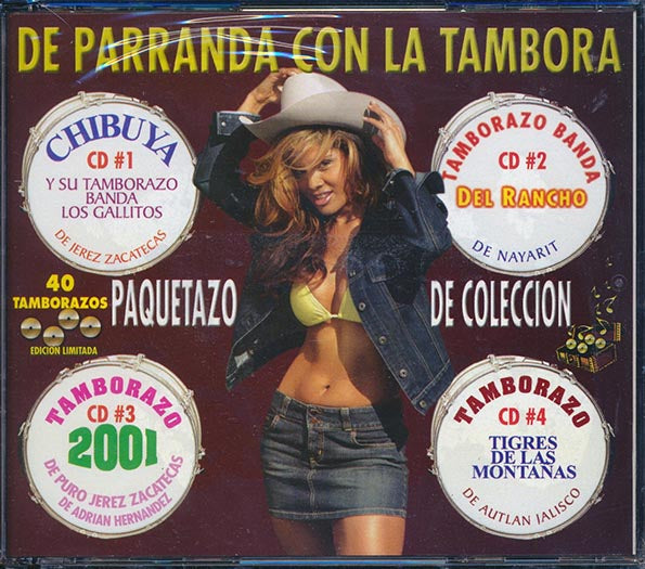 Various - De Parranda Con La Tambora: Paquetazo De Coleccion (40 tracks) (CD)