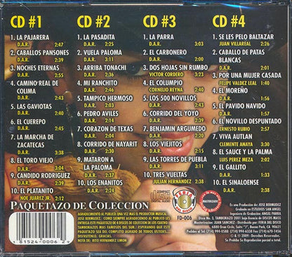 Various - De Parranda Con La Tambora: Paquetazo De Coleccion (40 tracks) (CD)