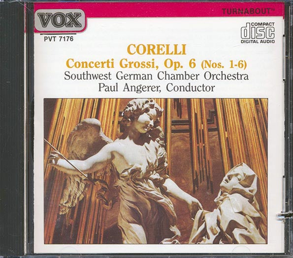 Arcangelo Corelli, Sudwestdeutsches Kammerorchester, Christoph Angerer, Wolfgang Rosch, Etc. - Concerti Grossi, Op. 6 (Nos. 1-6) (CD)