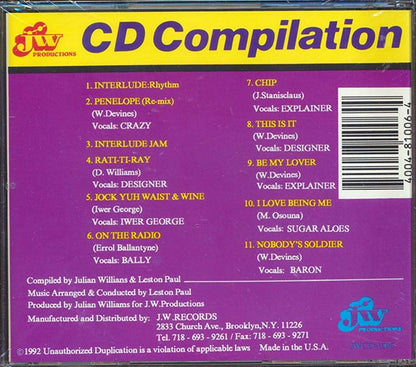 Baron, Explainer, Iwer George, Etc. - JW Records CD Compilation Volume 2 (CD)