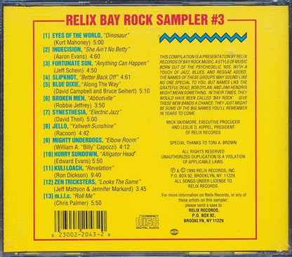 Slipknot, Fortunate Son, Jello, Etc. - Relix Bay Rock Sampler #3 (CD)
