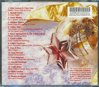 Maria Carey, Celine Dion, Gloria Estefan, John Lennon, Frank Sinatra, Etc. - Superstar Christmas (CD)