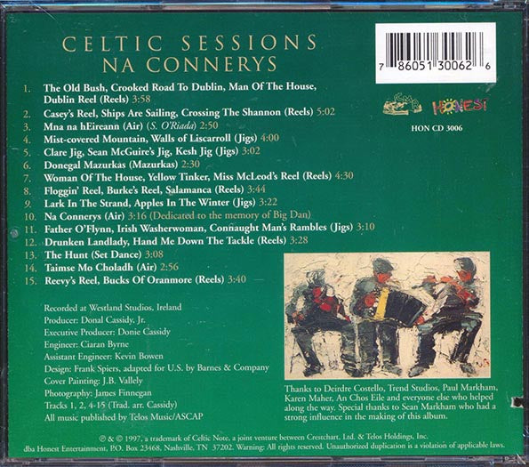 Na Connerys - Celtic Sessions (CD)