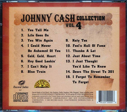 Johnny Cash - Johnny Cash Collection Volume 4 (CD)