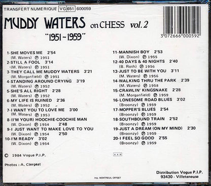 Muddy Waters - On Chess Volume 2: 1951-1959 (CD)
