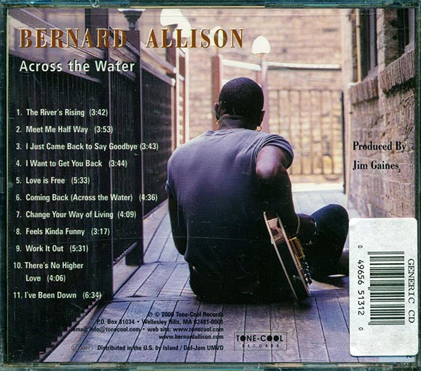Bernard Allison - Across The Water (CD)