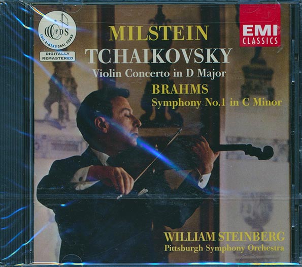 Nathan Milstein, Pyotr Ilyich Tchaikovsky, Johannes Brahms - Tchaikovsky & Brahms (CD)