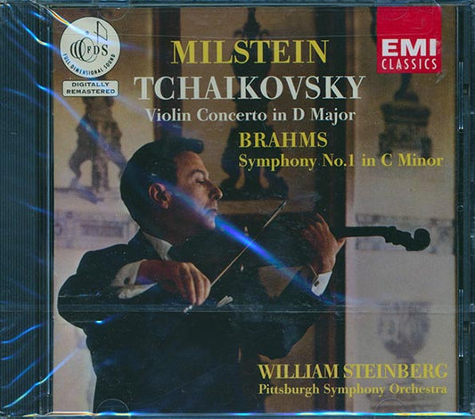 Nathan Milstein, Pyotr Ilyich Tchaikovsky, Johannes Brahms - Tchaikovsky & Brahms (CD)