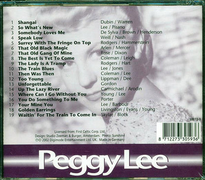 Peggy Lee - Golden Earrings (CD)