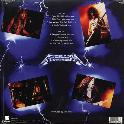 Metallica - Ride The Lightning (ltd. ed.) (180g) (remastered) (LP) - PureSound Records