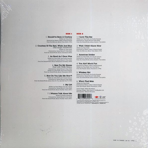Toby Keith - 13 Number Ones (LP)