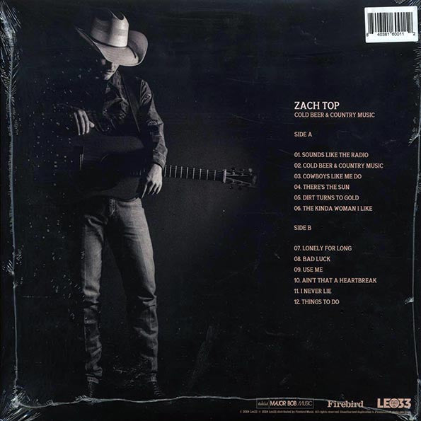 Zach Top - Cold Beer & Country Music (ltd. ed.) (LP)