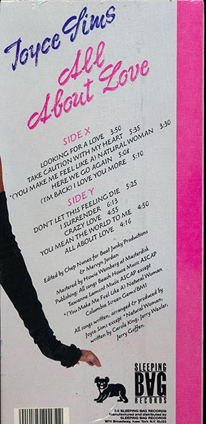 Joyce Sims - All About Love (CD)