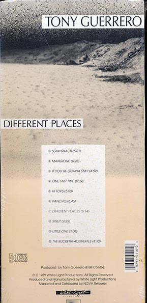 Tony Guerrero - Diffrent Places (CD)