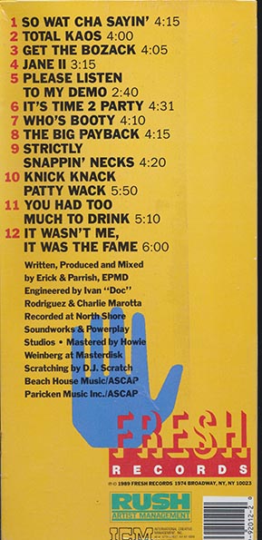 EPMD - Unfinished Business (CD)