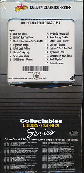 Lightnin' Hopkins - The Herald Recordings 1954 (CD)
