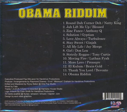 Natty King, Gyptian, Lutan Fyah, Etc. - Obama Riddim (CD)