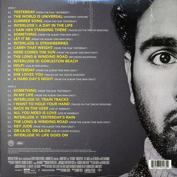 Hamish Patel, Daniel Pemburton - Yesterday: Original Motion Picture Soundtrack (2xLP) (LP) - PureSound Records